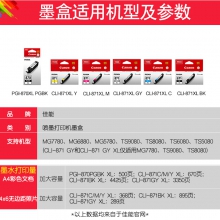 佳能墨盒(PGI-870XLPGBK)黑色高容
（单位：个）