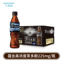 三得利 无糖黑乌龙茶 茶饮料 350ml*24瓶（单位：箱）