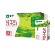 蒙牛纯牛奶 牛云奶250ml*24包 (单位：箱)