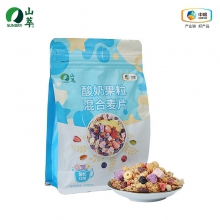 中粮山萃 冲饮谷物 酸奶果粒混合水果坚果麦片350g（单位：袋）