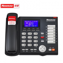 纽曼（Newmine）HL2008TSD-908(R)行业录音电话机黑3200小时/U盘存储(单位：台)