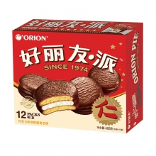 Orion 好丽友 巧克力味派12枚 408g/盒