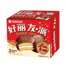 Orion 好丽友 营养早餐点心零食 巧克力味派2枚68g/盒(新老包装随机发货）